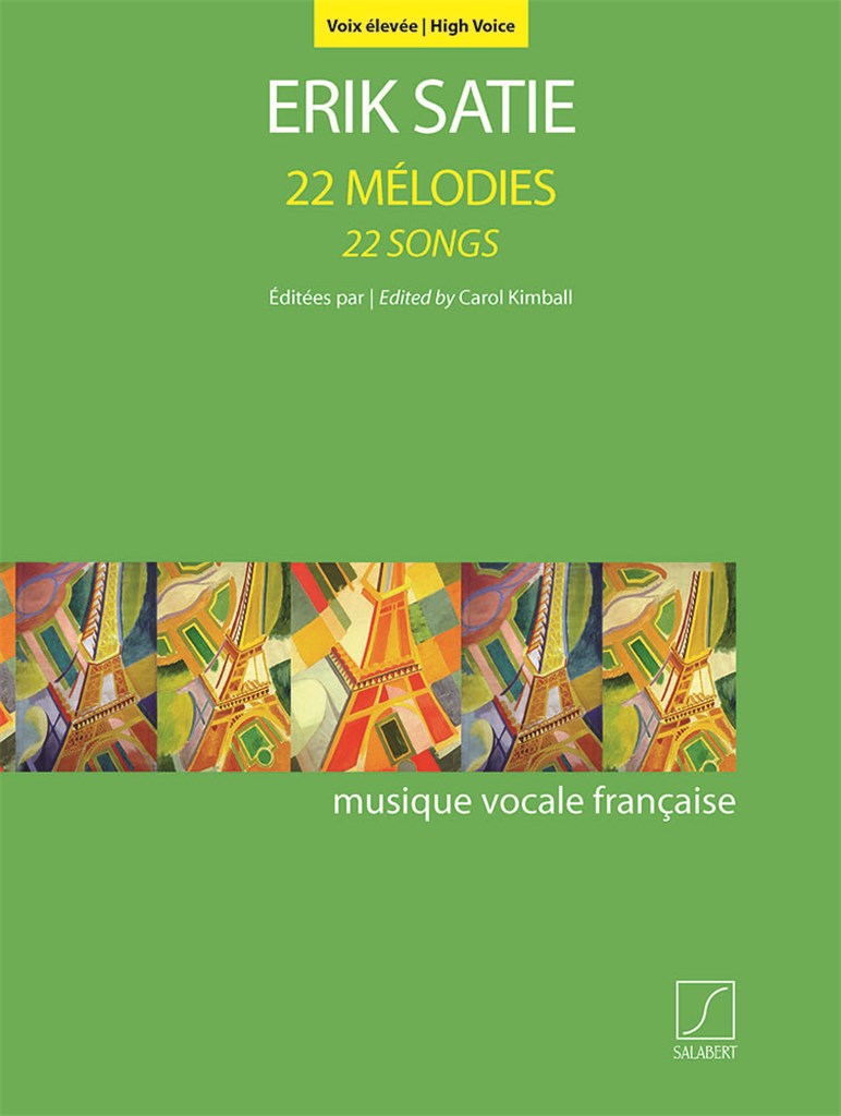 22 Mélodies (pour voix élevée et piano)